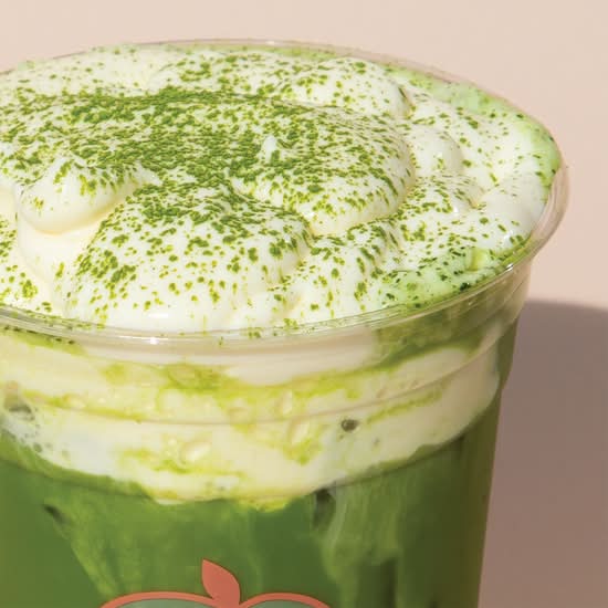 Matcha Einspanner Latte (Iced)