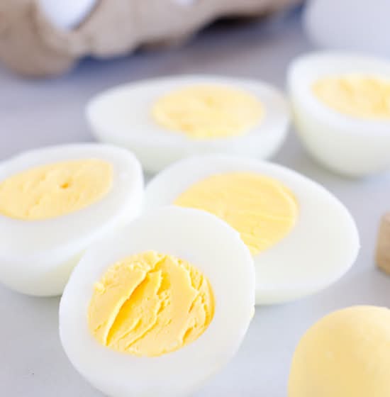 Hard boiled egg