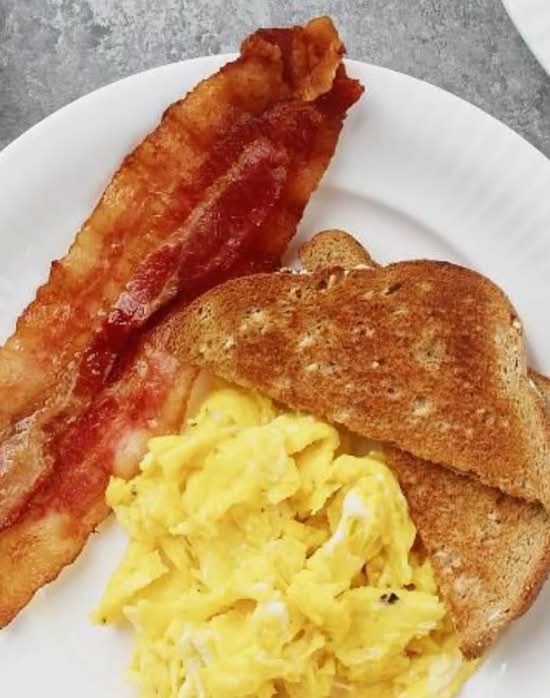 Two egg platter