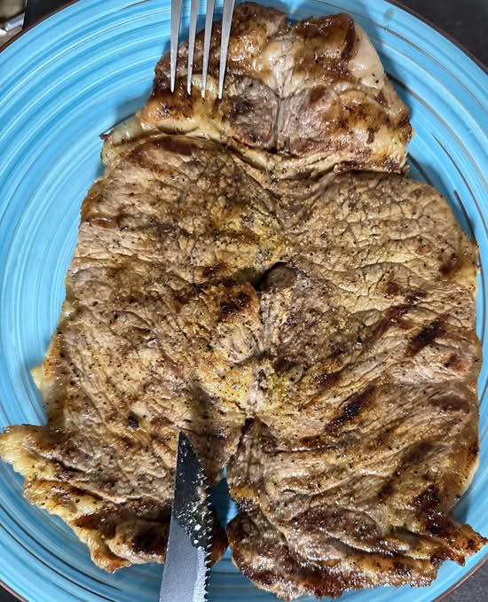 Grilled Shell Steak