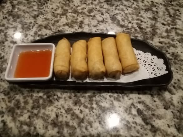 Vegetables Egg Rolls (5 pcs)