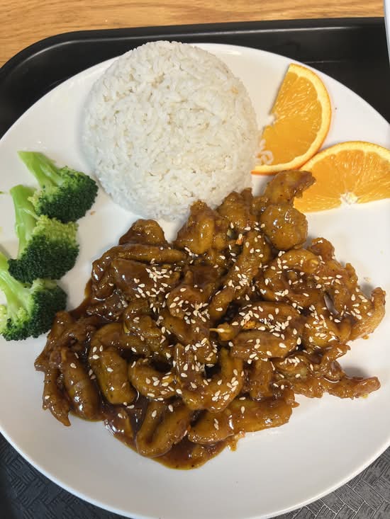 R.15. Orange chicken