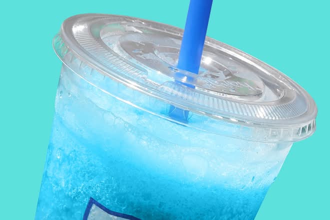 Blue Raspberry Granita