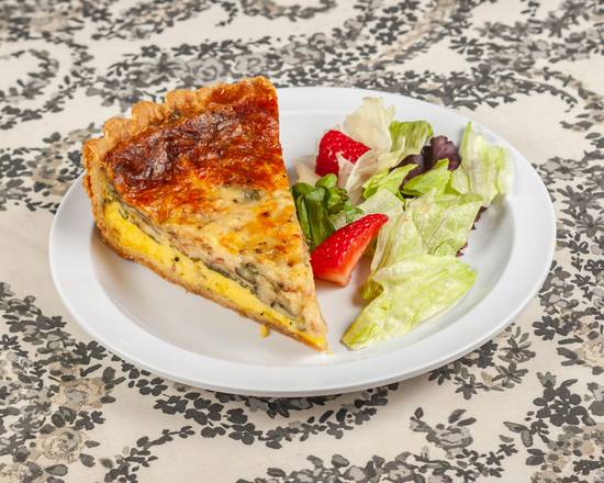 Spinach, Bacon & Cheese Quiche