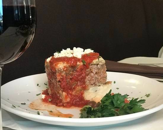 MOUSSAKA, DINNER
