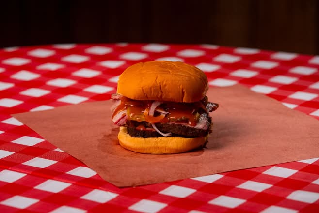 Sliced Brisket Sandwich