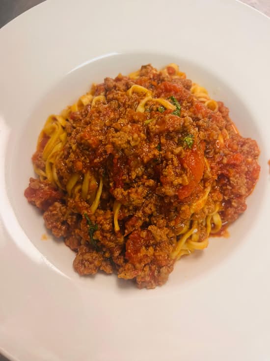Rigatoni Bolognese