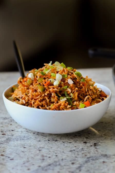 Schezwan Chicken Fried Rice