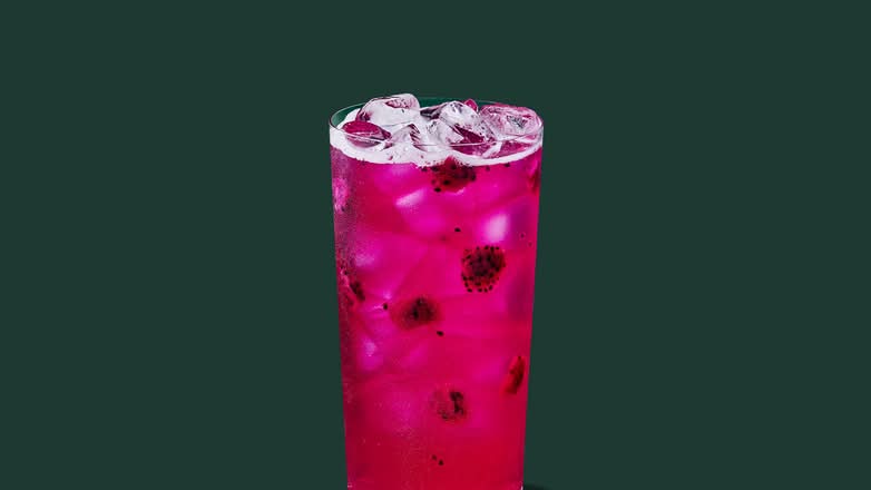 Mango Dragonfruit Energy Refresher