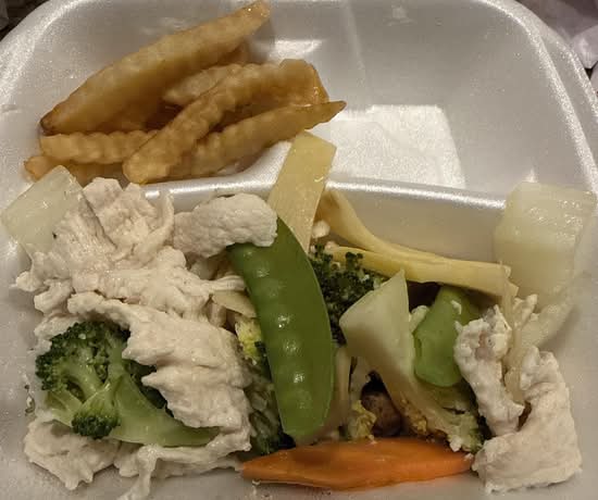 K1. Steamed Mixed Vegetable with Chicken or Shrimp