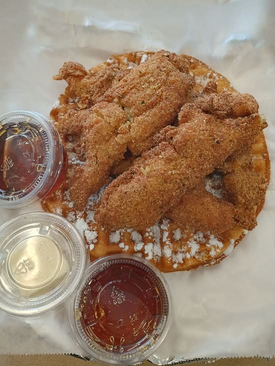Fish and Waffles