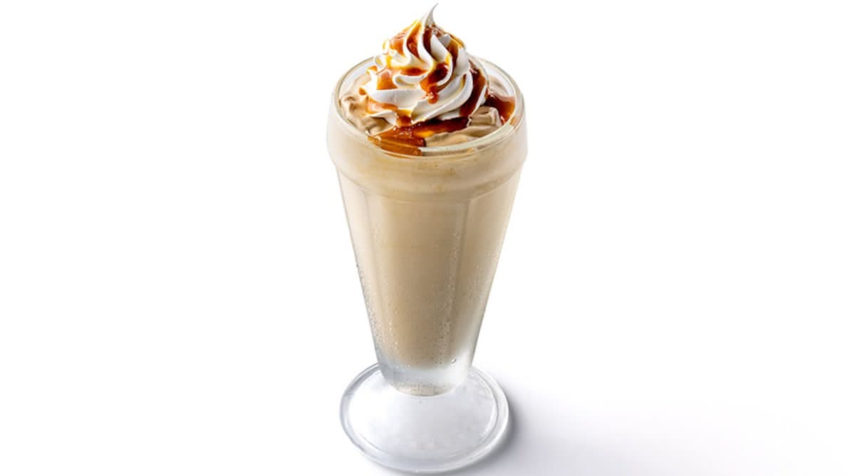New! Salted Caramel Cold Brew Shake