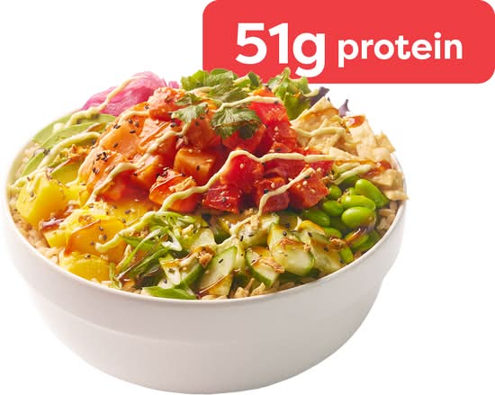 Poke Spicy Salmon + Tuna