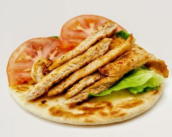 Grilled Chicken on Pita