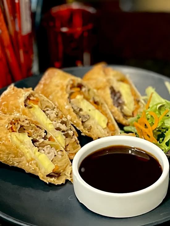 Mushu Pork Eggrolls