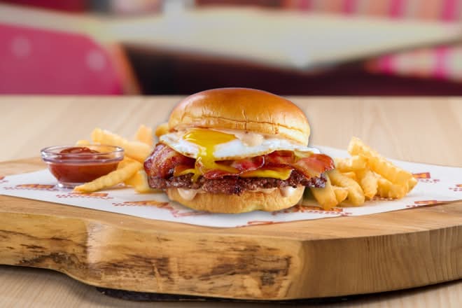 Breakfast Smash Burger