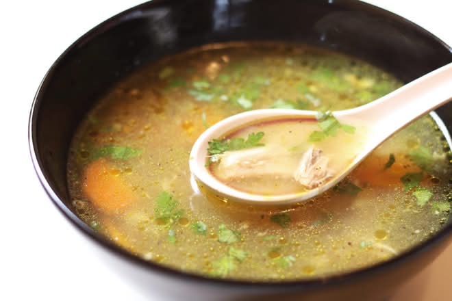 Chicken Basil Soup