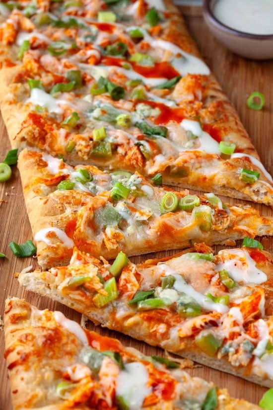 Buffalo Chicken Flatbread