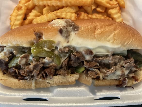 Philly Cheese Steak Sandwich
