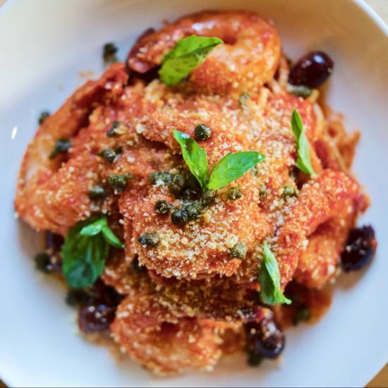 Shrimp Spaghetti Arrabbiata