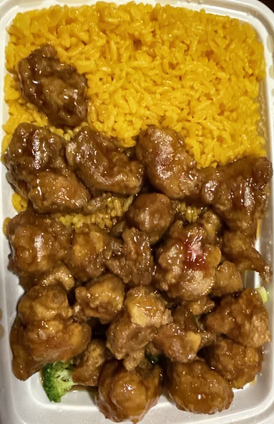 General Tso's Chicken Combo
