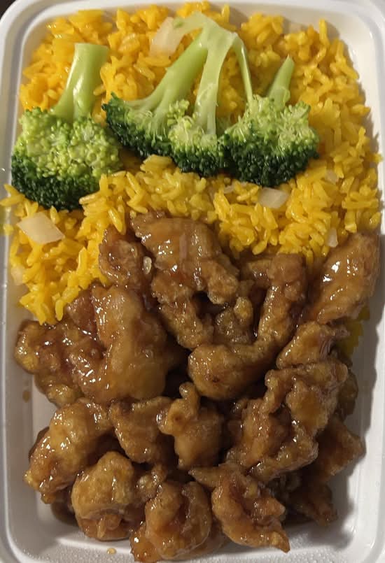 Orange Chicken Combo