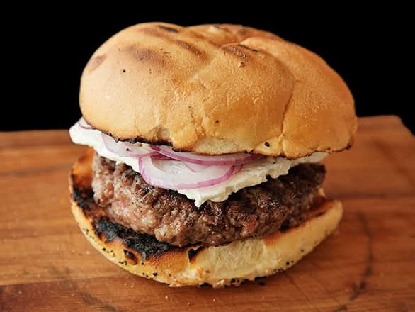 Lamb Cheeseburger