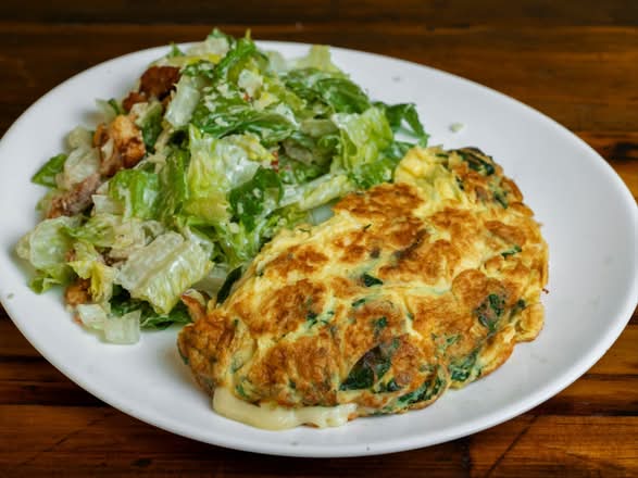 Spinach & Cheese Omelette