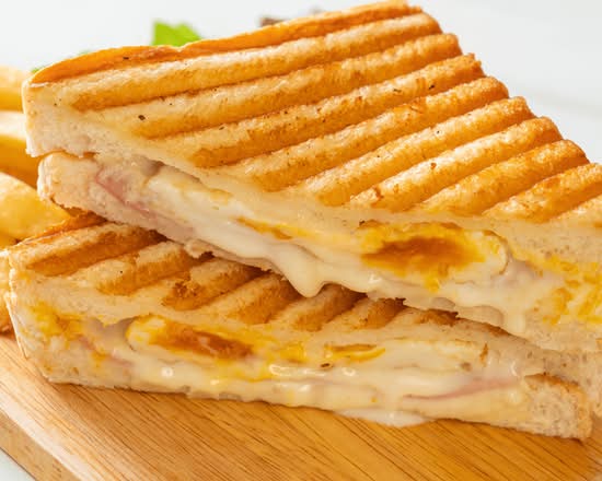 2 Eggs & Cheese Sandwich