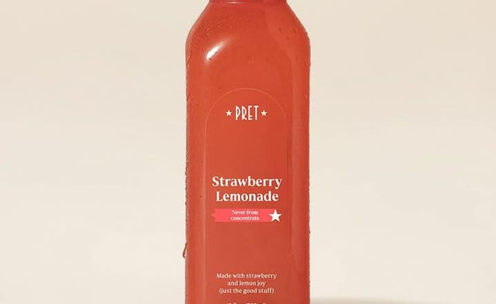 12oz Strawberry Lemonade