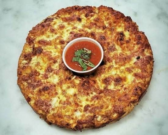 Pepperoni and Mozzarella Pull Apart Circle