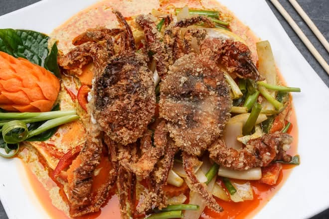 Curried Softshell Crab
