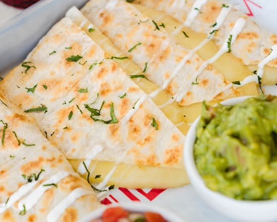 5 cheese quesidilla