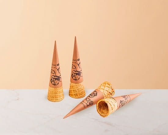 4 Extra Classic Sugar Cones