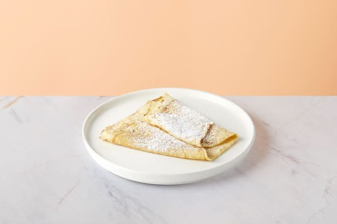 Crepe with sugar