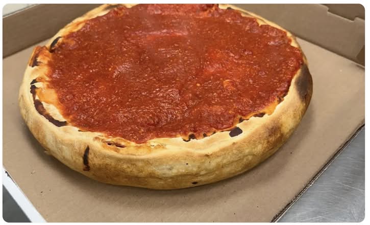 Deep Dish - Cheese and Pepperoni Pizza