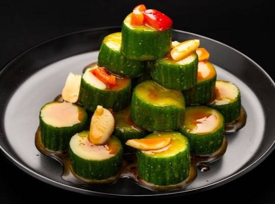 A2.Marinated Cucumber Salad