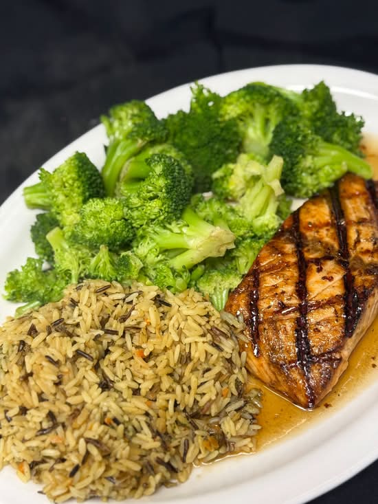 Maple Glazed Salmon OL