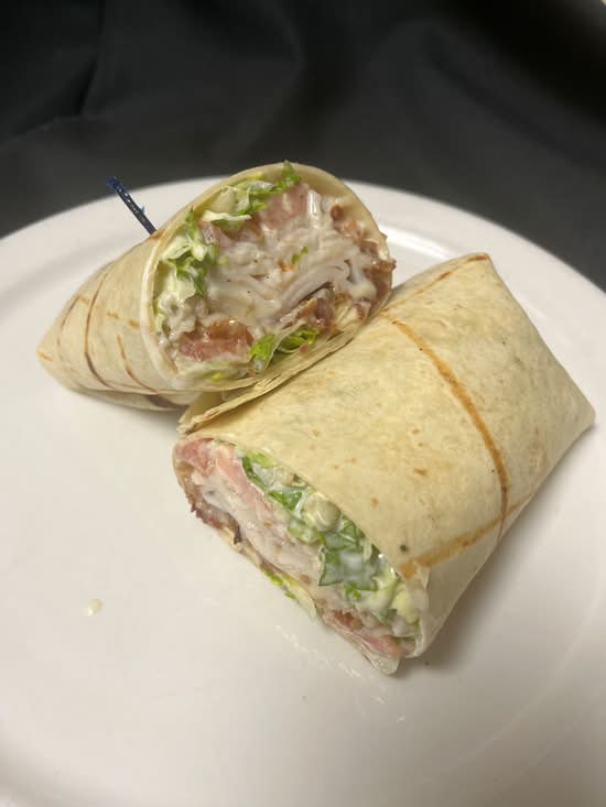Hot Turkey Bacon Ranch Wrap