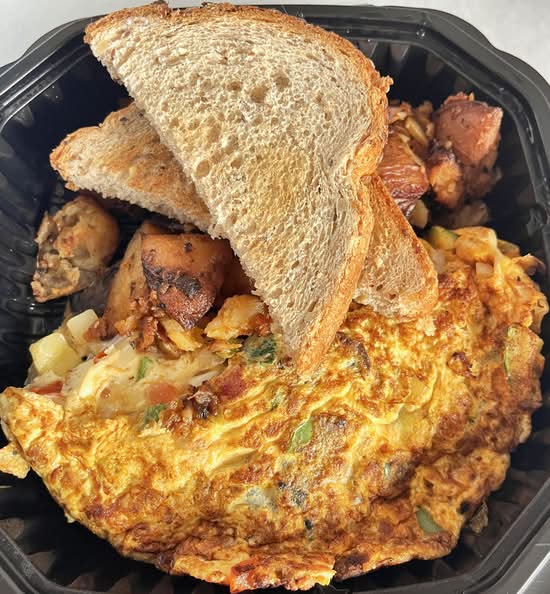 Huevos Migas Omelet