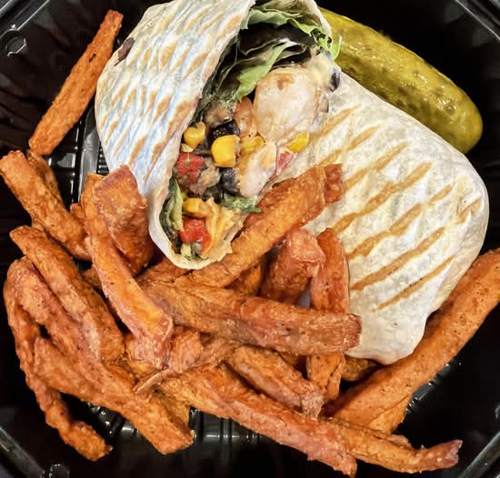 Sriracha Shrimp Wrap