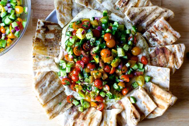 Pita Hummus Platter