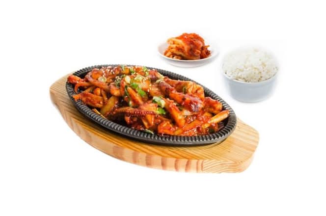 Spicy Squid (Serves 10)
