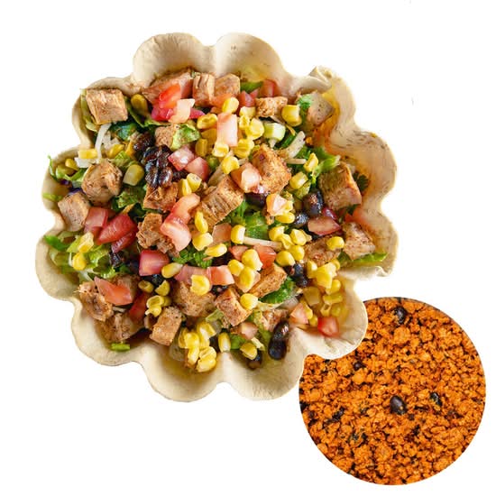 Black Bean Crumble Taco Bowl