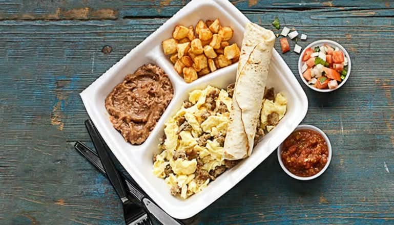 Sausage & Egg Plate