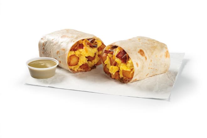 Bacon Q Burrito