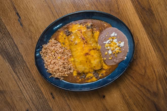 Classic Chicken Enchiladas