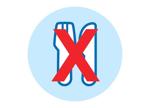 No Silverware