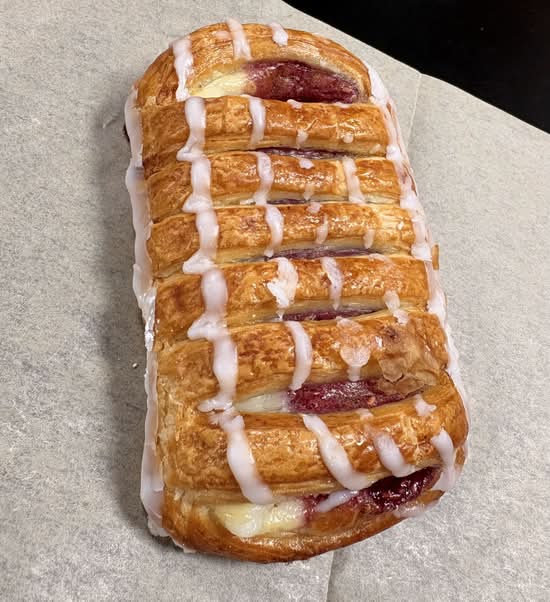 Raspberry Cheese Danish