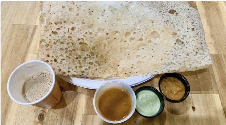 Rava Masala Dosa